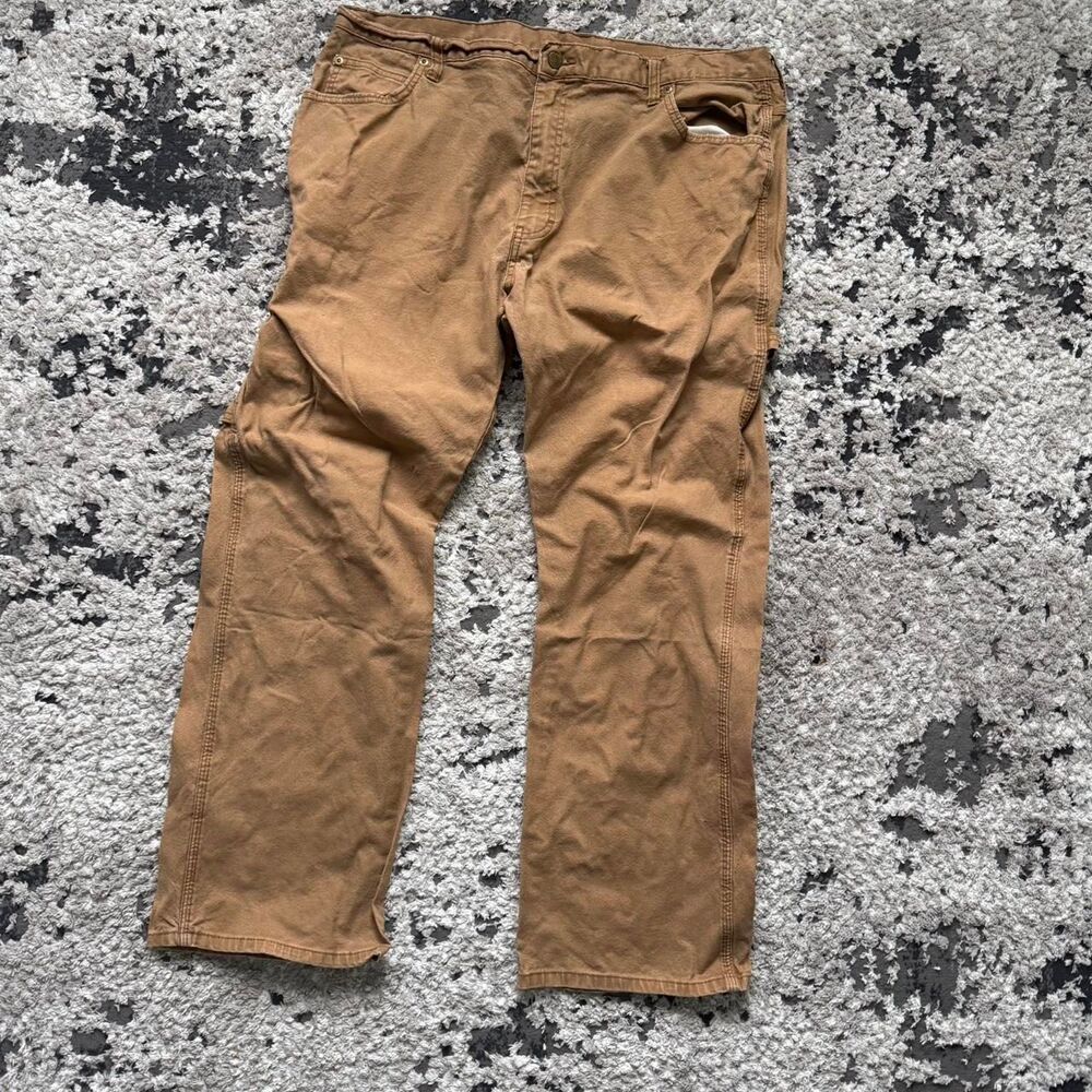 Dickies Men's Tan and Brown Trousers